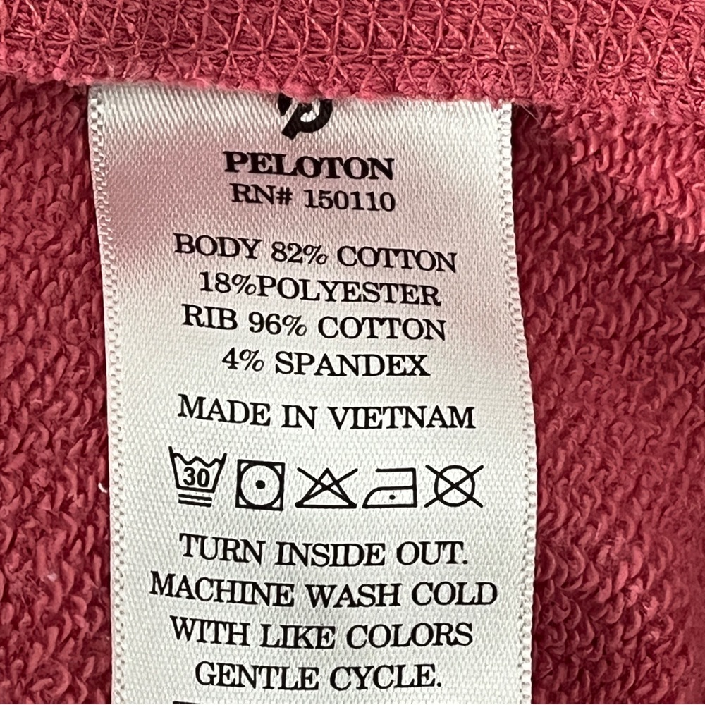 Peloton Patchwork Crew Pullover Top - image 7